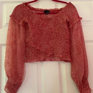 LUCY PARIS off/on the shoulder top